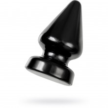 Большая анальная втулка «POPO Pleasure Draco», цвет черный, материал пвх, ToyFa 731454, длина 18 см., со скидкой