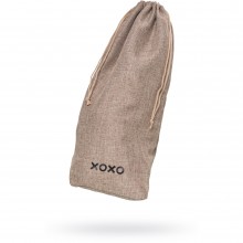 Тканевый мешочек для хранения «XOXO», коричневый, 253004, бренд OEM, из материала ткань, длина 39 см.