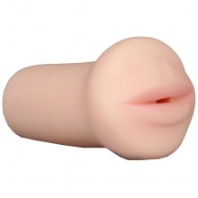 Нежный мастурбатор-ротик «Realstuff 5inch Masturbator BJ», цвет телесный, Dream Toys 20642, из материала TPR, длина 12.7 см., со скидкой