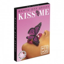 Фанты для двоих «Kiss me», 20 карт, Ecstas 9505970, со скидкой