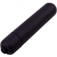 Мини вибратор «Love Bullet», цвет черный, Chisa CN-390933083, бренд Chisa Novelties, из материала пластик АБС, коллекция Mis Sweet, длина 8.1 см.