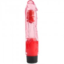 Вибратор с реалистичной головкой «Basic Luv Theory», цвет розовый, Chisa CN-111832866, бренд Chisa Novelties, из материала TPR, длина 20 см., со скидкой