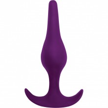 Анальная пробка «Spice It Up Smooth Ultraviole», фиолетовый, силикон, Lola Games Lola Toys 8008-04lola, длина 12.5 см., со скидкой