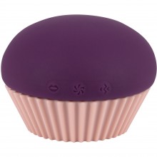 Вакуумно-волновой вибратор «Blueberry Cupcake», цвет фиолетовый, Lola Games Lola Toys 9210-03lola, из материала силикон, со скидкой