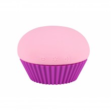 Вакуумно-волновой вибратор кексик «Raspberry Cupcake», цвет розовый, Lola Games Lola Toys 9210-02lola, из материала силикон, со скидкой