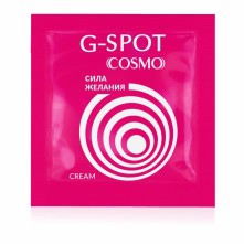 Интимный крем «G-Spot COSMO VIBRO» с разогревающим эффектом, 2 г, LB-23183t COSMO VIBRO, бренд Биоритм, из материала водная основа, со скидкой