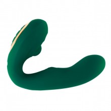 Вибромассажер «Tracy's Dog - Cobra Clitoral Vibrator», цвет зеленый, Tracys Dog, из материала силикон, со скидкой