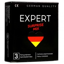 Презервативы «Surprise Mix № 3», 3 штуки, Expert 201-0632, со скидкой