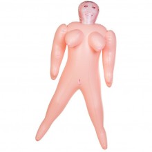 Надувная кукла-толстушка «Dolls-X Isabella», ToyFa 117007, из материала ПВХ, цвет телесный