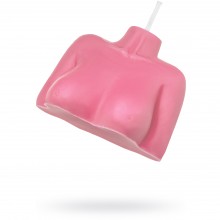 Свеча «Женский силуэт», цвет розовый, Pecado BDSM 12065-03, из материала воск, со скидкой