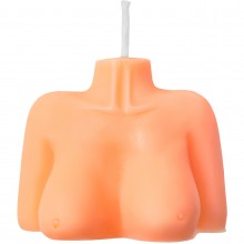 Свеча для интерьера «Женский силуэт», цвет телесный, Pecado BDSM 12066-03, из материала воск, длина 8.5 см., со скидкой