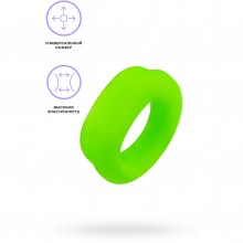 Эрекционное кольцо на пенис «Peak», зеленое, Eromantica 211504, из материала силикон, диаметр 4.5 см., со скидкой