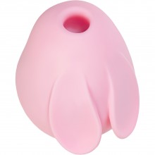 Вакуум-волновой стимулятор клитора «Qli by Flovetta Bun», цвет розовый, Qli by Flovetta 602601, бренд ToyFa, из материала силикон, длина 6.3 см., со скидкой