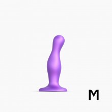 Анальная втулка «Strap-On-Me Dildo Plug», цвет фиолетовый металлик, 6016688, длина 15.5 см., со скидкой