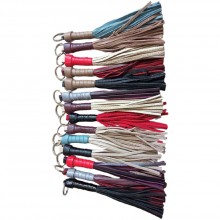 Сувенир-брелок «Плетка» витая, цветной, Подиум Р98, бренд Фетиш компани, длина 16 см., со скидкой