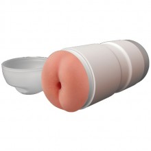 Мастурбатор-анус «Sex In A Can» в тубе, цвет телесный, LoveToy 3600510-01, длина 16 см., со скидкой