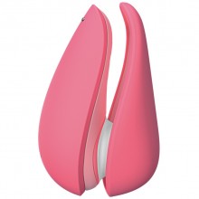 Бесконтактный клиторальный стимулятор «Womanizer Liberty 2», цвет розовый, WZ112SG4, из материала силикон, длина 10 см., со скидкой
