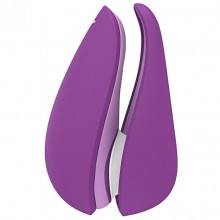 Бесконтактный клиторальный стимулятор «Womanizer Liberty 2», цвет фиолетовый, WZ112SG5, длина 10 см., со скидкой