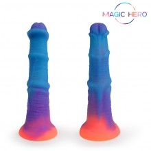 Фантазийный фаллоимитатор «Amazing Toys», светится в темноте, материал силикон, Magic Hero MH-13024, длина 20 см., со скидкой