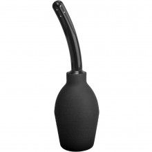 Анальный душ «CleanStream Deluxe Enema Bulb», 296 мл, цвет черный, XR Brands XRKL720, из материала ПВХ, длина 14 см., со скидкой