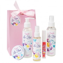 Сочный набор косметики «La Fleur», 6 продуктов, Eromantica 215118, цвет мульти