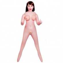 Надувная кукла Бритни с вибрацией, Bior Toys ee-10285, цвет телесный, 2 м., со скидкой