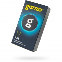 Презервативы увеличенные «GANZO XXL» 12 шт, 207, из материала латекс, длина 19 см., со скидкой
