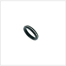 Эрекционное кольцо со стразами «Magic Diamond», NMC 170133, цвет черный, со скидкой