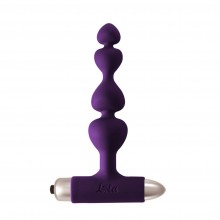 Анальная пробка с вибрацией Spice It Up «New Edition Excellence Ultraviolet», цвет фиолетовый, Lola Toys 8016-04lola, из материала силикон, длина 15 см., со скидкой
