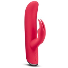 Вибратор-кролик «Vilain Bianca Berry» 18 см, цвет красный, Blush Novelties BL-48908, из материала силикон, длина 18 см., со скидкой