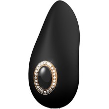 Клиторальный стимулятор «Prestige Elena», цвет черный, Dream Toys 21732, из материала силикон, длина 9.5 см.