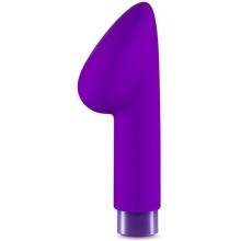 Фиолетовый вибромассажер «Noje B4», общая длина 14 см., Blush Novelties BL-76641, из материала силикон, длина 14 см.