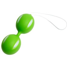 Зеленые вагинальные шарики «Оки-Чпоки», 9916251, бренд Сима-Ленд, цвет зеленый, длина 10 см., со скидкой