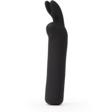 Вибропуля с кроличьими ушками «Bullet Vibe», цвет фуксия, Happy Rabbit 81719, цвет черный, длина 11.5 см.