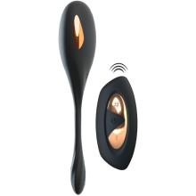 Виброяйцо «XouXou Vibrating E-Stim Love Ball» с электростимуляцией, материал силикон, цвет черный, Orion 5550450000, длина 18.6 см., со скидкой