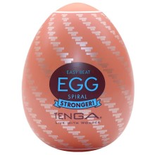 Мастурбатор-яйцо «Egg Spiral», материал ТРЕ, Tenga EGG-H01, длина 6.1 см.