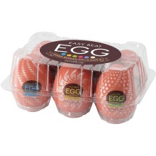 Набор мастурбаторов «Egg Variety Pack V», материал ТРЕ, Tenga EGG-VP005, из материала TPE, со скидкой