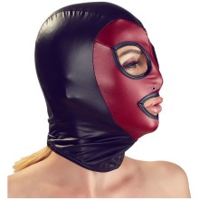 Маска для головы «Bad Kitty» с красными вставками, Orion 24931101001, из материала полиэстер, цвет черный, со скидкой