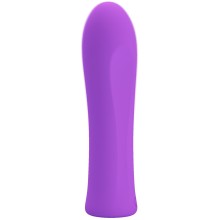Вибро-пуля «Alfreda», цвет фиолетовый, Baile BW-500018-2, из материала силикон, длина 10.2 см.