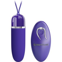 Виброяйцо вагинальное «Darlene-Youth», цвет фиолетовый, материал пластик-абс, Baile BI-014403WL, из материала пластик АБС, коллекция Pretty Love, длина 8.5 см.