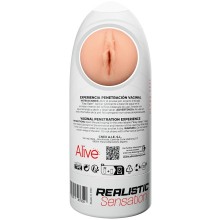 Мастурбатор-вагина «Flex Alive Vaginal Experience» в тубе, Adrien Lastic 30735, длина 16 см., со скидкой