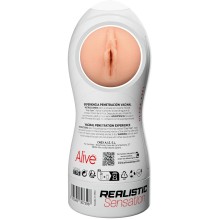 Мастурбатор-вагина «Maxi Flex Vaginal Experience», Adrien Lastic 30739, цвет телесный, длина 19 см.