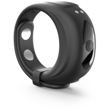 Регулируемое эрекционное кольцо с вибрацией «FIT VIBE RING», цвет черный, материал силикон, Dorcel 6073230, со скидкой
