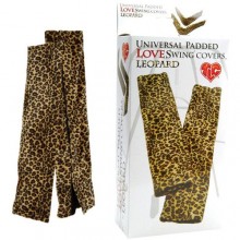 Леопардовые чехлы для эротических качелей, из материала резина, со скидкой