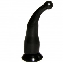 Массажер-стимулятор «точка джага-джага» с присоской, цвет черный, длина 19.5 см, длина 19.5 см., со скидкой