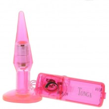 Анальная вибровтулка, цвет розовый, длина 14 см, Dream Toys 50097, из материала ПВХ, длина 14 см.