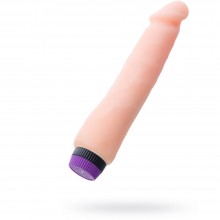 Недорогой нежный вибратор для женщин, цвет телесный, длина 21 см, Dream Toys 50120, из материала TPE, длина 21 см.