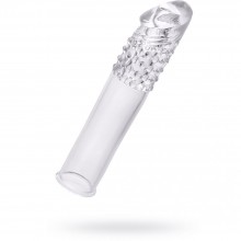Насадка-удлиннитель на пенис «Lidl Extra - Clear» от компании Gopaldas, цвет прозрачный, 50146, длина 17.8 см., со скидкой