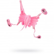 Розовый клиторальный стимулятор Sex Butterfly, бренд ToyFa, со скидкой