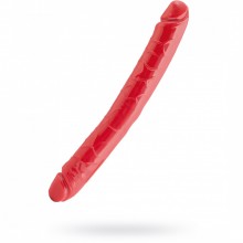 Фаллоимитатор двойной Black&Red, бренд ToyFa, из материала ПВХ, длина 32 см., со скидкой